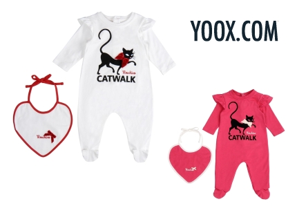 Moschino Baby tutine neonati collezione 2015