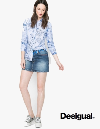 Desigual camicia donna Same cotone 