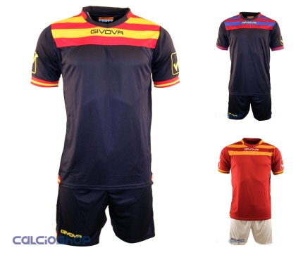 Givova Kit New Curva completi calcio