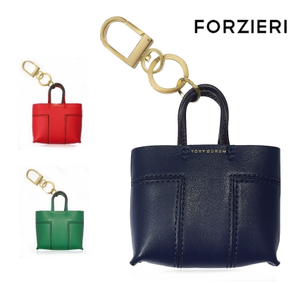 Tory Burch portachiavi donna in pelle con shopper