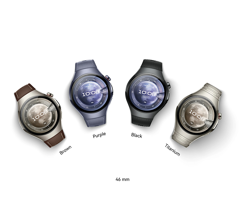 Huawei Watch 5 nella versione da 46mm, scopri tutti i colori disponibili